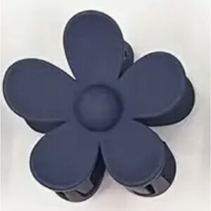Navy blue hair clip!